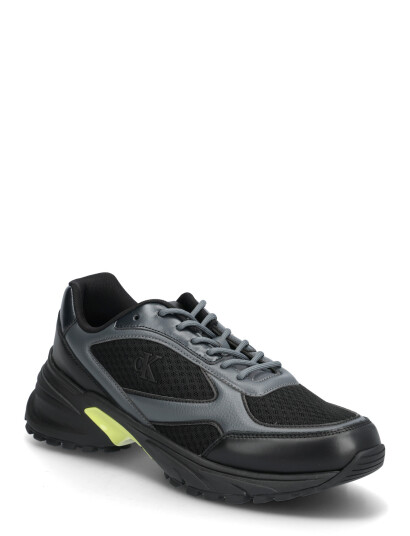 Calvin Klein Hike Runner Laceup Mesh Mix - Black - 44 Calvin Klein Hike Runner Laceup Mesh Mix - Black - 44