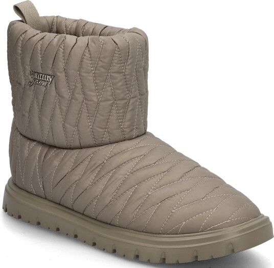 Tommy Hilfiger Tjw Quilted Nylon Snowboot Wl Beige 42 Tommy Hilfiger Tjw Quilted Nylon Snowboot Wl Beige 42
