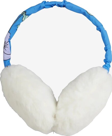 Mini Rodini Faux Fur Ear Muffs OFF WHITE One Size