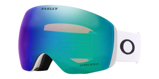Oakley Flight Deck L Matte White Prizm Snow Argon Skibriller