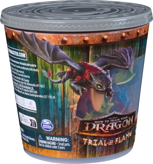 Dragons Lekefigurer 25 stk. Bøtte Med Drager