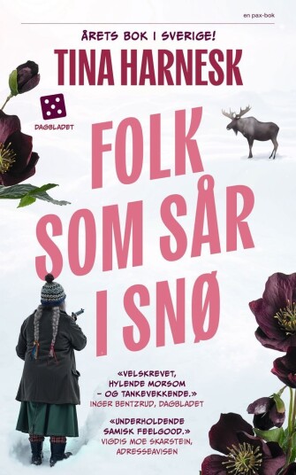 Folk som sår i snø Folk som sår i snø