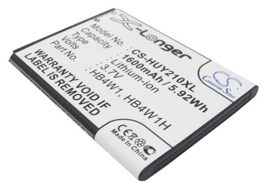 Huawei Ascend Y301 batteri (1600 mAh 3.7 V)