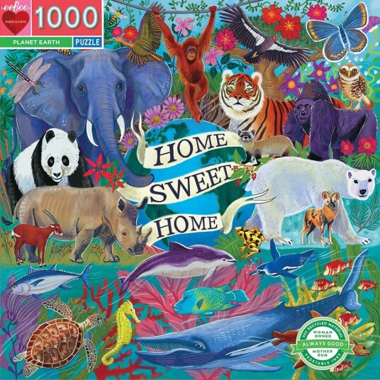 eeBoo Puzzle Planet Earth, 1000 pc EPZTPLA