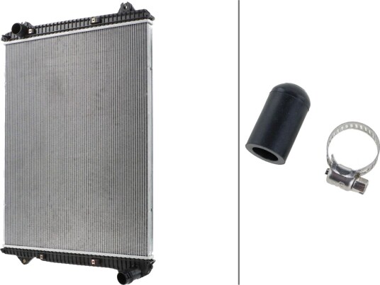 HELLA 8MK 366 305-721 Radiator, motorkjøling