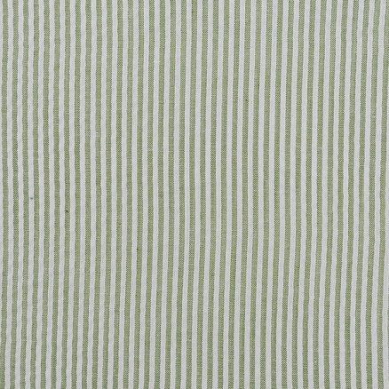 Seersucker m/ striper 145 cm 1121 Oliven - 50cm Seersucker m/ striper 145 cm 1121 Oliven - 50cm