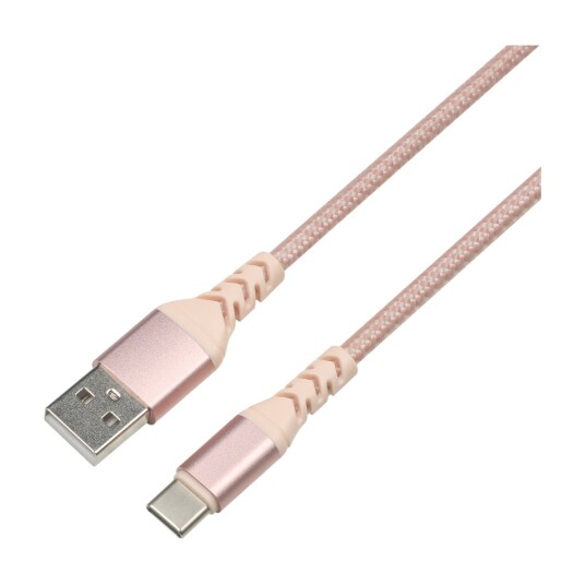 DACOTA PLATINUM USB-USBC KABEL 3 M, ROSE GULL