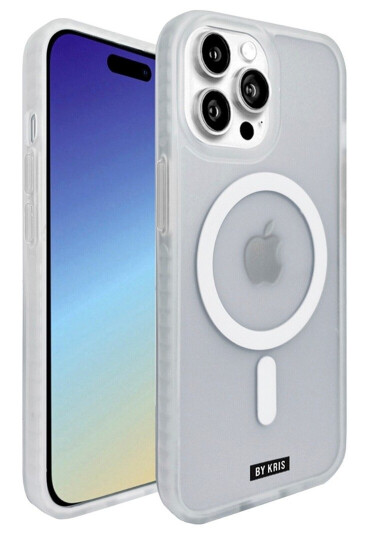 BY KRIS IPHONE 15 PRO MAX DEKSEL MAGSAFE, GJENNOMSIKTIG