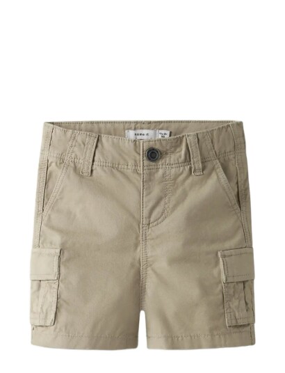 Name It Nmmryan Straight Cargo Shorts 1060 Dn Tb Beige 128