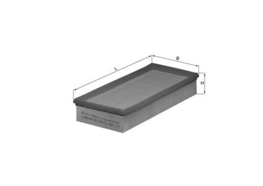 Luftfilter KNECHT LX 408 Luftfilter KNECHT LX 408