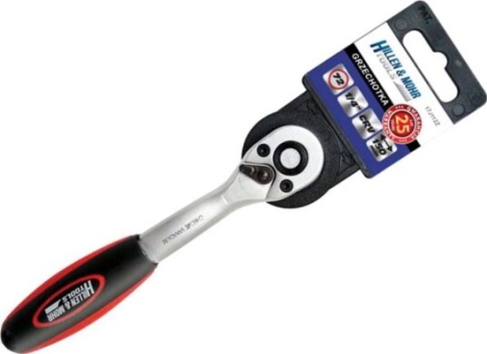 Dedra Ratchet 1/4"", 72T, Crv 6140, Bøyd To-Materials Håndtak Dedra Ratchet 1/4"", 72T, Crv 6140, Bøyd To-Materials Håndtak
