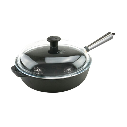 Carl Victor Sautépanne med Glasslokk 28 cm Stålhåndtak Carl Victor Sautépanne med Glasslokk 28 cm Stålhåndtak