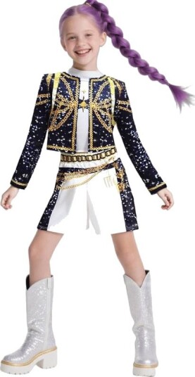 K-Pop Demon Hunters Kostyme til Barn 130 cm