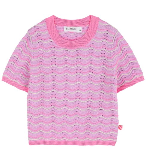 Billieblush Short Sleeves Sweater,Jumper Pink 116