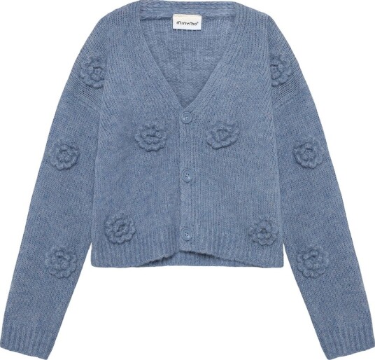 Minymo Cardigan Strikk Måneskinn Blue Minymo 12 år (152) Cardigan Blå Minymo Cardigan Strikk Måneskinn Blue Minymo 12 år (152) Cardigan Blå