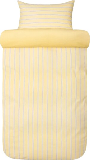 Høie of Scandinavia Ylva Cotton Bed Set - Yellow - 140X200/50X70 Høie of Scandinavia Ylva Cotton Bed Set - Yellow - 140X200/50X70