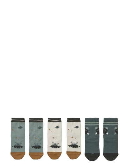 Liewood | Silas Cotton Socks 3-Pack | 17-18
