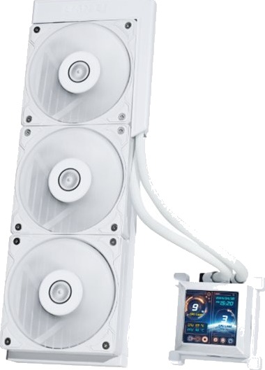 Lian Li HydroShift LCD 360S hvit HSLCD36SW