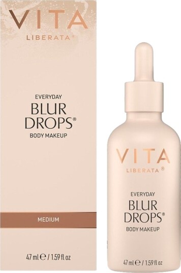 Vita Liberata Everyday Blur Drops kroppssminke Medium 47ml - Lett og Hurtigabsorberende