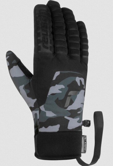 Reusch Raptor dark camo/black