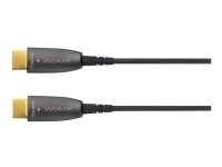 VivoLink - High Speed - HDMI-kabel - HDMI hann til HDMI hann - 5 m - fiberoptisk - svart - formstøpt, 4 K 60 Hz (4096 x 2160) støtte