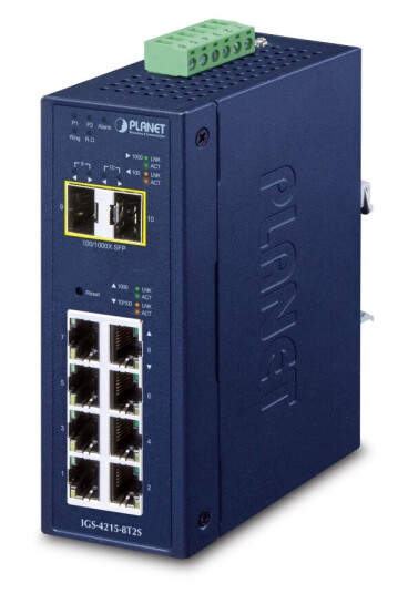 Planet Ip30 Industrial L3 16-Port, Håndtert, L3, Gigabit Ethernet (10/100/1000), Full Tosidig, Kan Monteres På Vegg