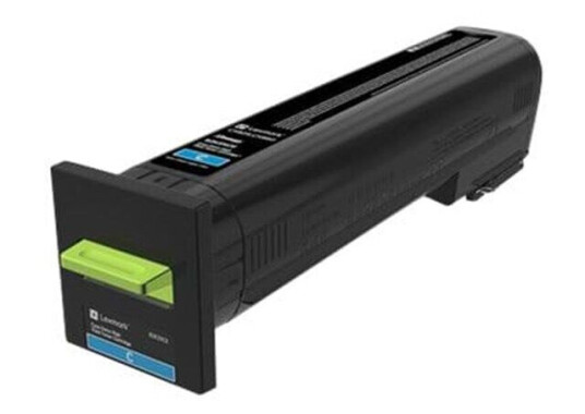 Lexmark High performance cyan toner - Laser toner Blå Lexmark High performance cyan toner - Laser toner Blå