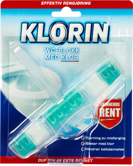KLORIN WC-BLOKK MED KLOR 40G KLORIN WC-BLOKK MED KLOR 40G