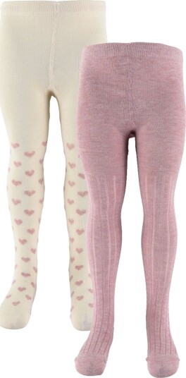Minymo Stockings W. Pattern 2 Pack Multi/patterned 116\122 Minymo Stockings W. Pattern 2 Pack Multi/patterned 116\122
