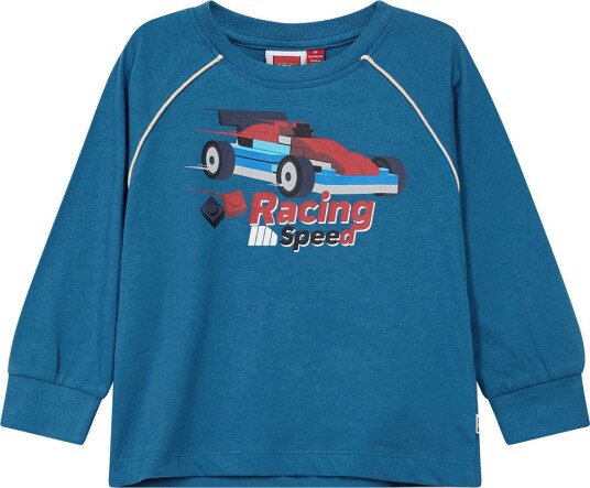 LEGO® Wear Genser   LWTima 702   Blå m. Trykk   LEGO® Wear   2 år (92)   Genser