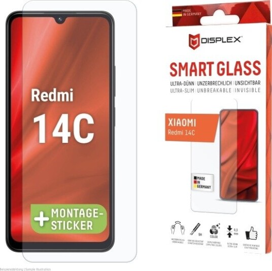 E.V.I Displex Smart Glass For Xiaomi Redmi 14C