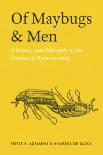Of Maybugs And Men Av Pieter R. Adriaens, Andreas De Block