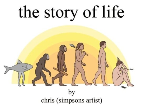 The Story Of Life Av Chris (Simpsons Artist) The Story Of Life Av Chris (Simpsons Artist)
