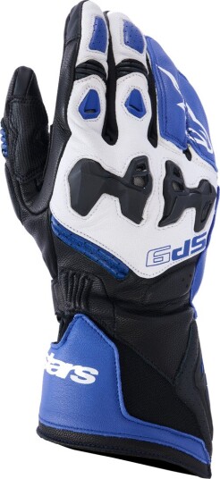 MC-hansker Alpinestars SP-9 Knall Blå/Marine Blå/Hvit XXL MC-hansker Alpinestars SP-9 Knall Blå/Marine Blå/Hvit XXL