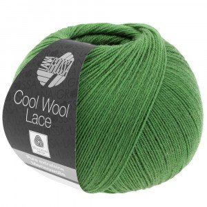 Lana Grossa Cool Wool Lace Garn 35 Grønn