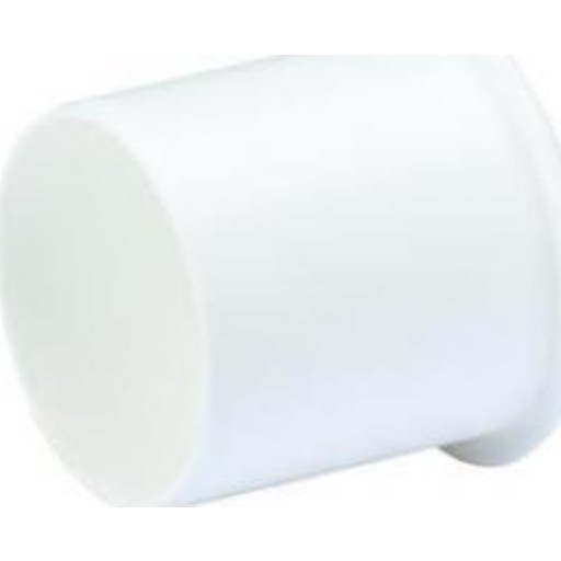 Overvanns- og Drensrør Prop Ø50mm Hvit Plast SINTEF-godkjent
