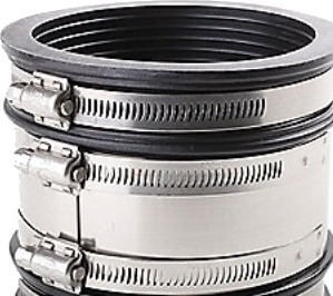 Flex Seal 200 225 Mm Kobling 200 Mm Til Støbejern Dn200 I Jord Flex Seal 200 225 Mm Kobling 200 Mm Til Støbejern Dn200 I Jord