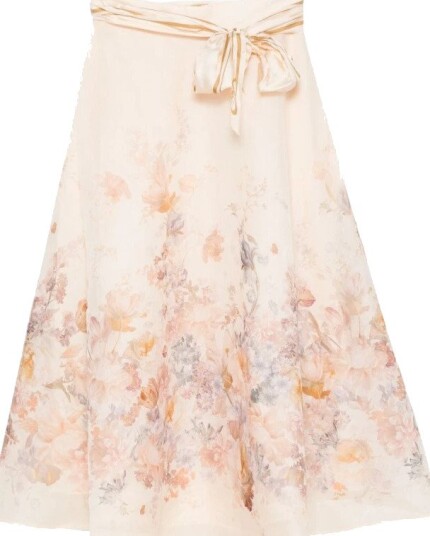 Zimmermann Dame Skjørt Beige XS,