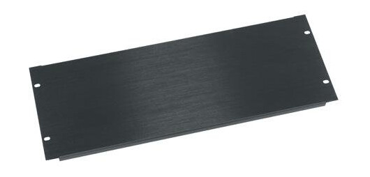MIDDLEATLANTIC BL4 - 4RU Flanged Aluminium Anodized Blank Panel MIDDLEATLANTIC BL4 - 4RU Flanged Aluminium Anodized Blank Panel