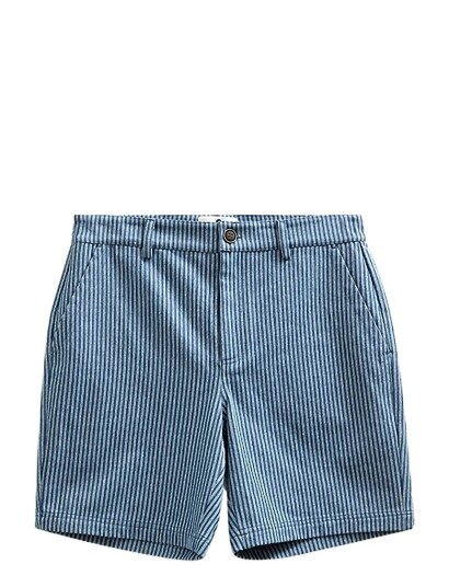 Anerkjendt Akjan Stripe Shorts   Blue   S