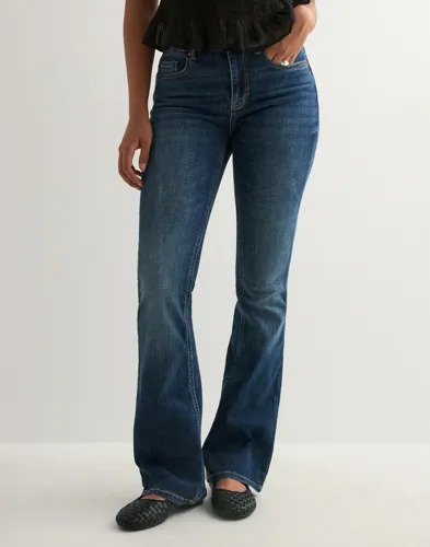 Vero Moda Blå Vmflash Mr Flared Jeans LI3110 Ga N