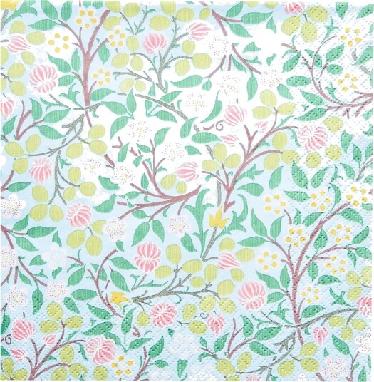 William Morris By havi William Morris Napkin Clover Napkin   Blue   33X33CM
