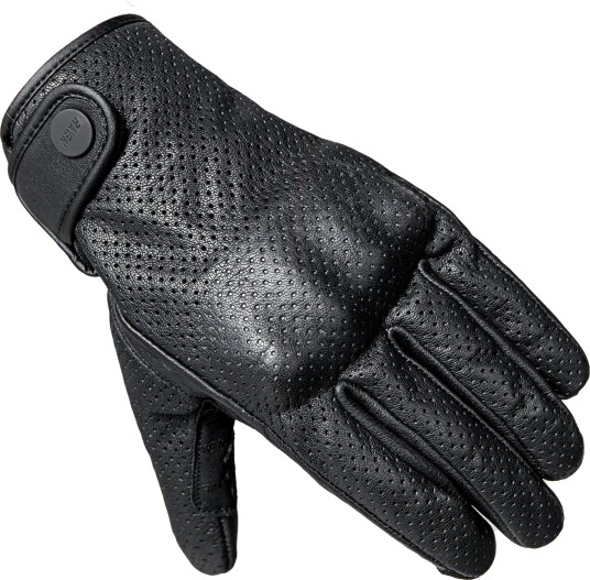 MC-Hansker Raven Harz LT Dame Svart XS