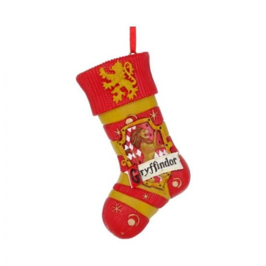 Nemesis Now Harry Potter Gryffindor Hengende Julestrømpe Ornament 9,5 cm