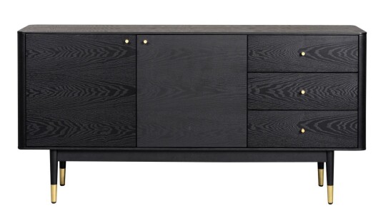 Rowico Home Fenwood Sjenk B160 cm - Sort Unoliving 1701740-01-0 1540615-01-0