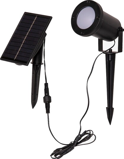 Star Trading   Solcelle Powerstpot 50lm   Svart