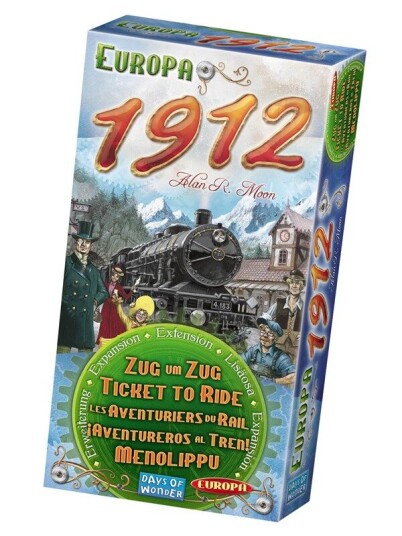 Ticket to Ride Europa 1912 Nordic/DE/UK
