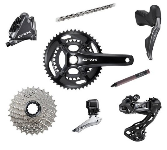 Shimano GRX Di2 RX815 2x11 Speed Geargroup 172,5mm