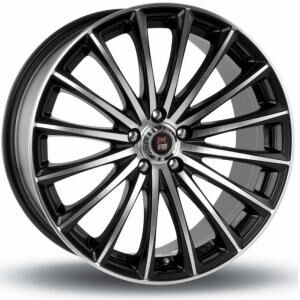 24H Du Mans GP1 Satin Black Machined Face 7x16 4/108 ET25 B65.1 24H Du Mans GP1 Satin Black Machined Face 7x16 4/108 ET25 B65.1