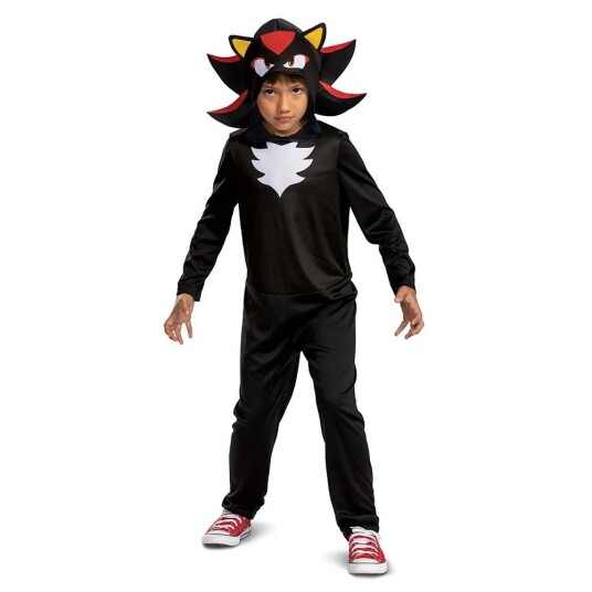Sonic the Hedgehog 3 Shadow Kostyme Medium 7-8 år Sonic the Hedgehog 3 Shadow Kostyme Medium 7-8 år